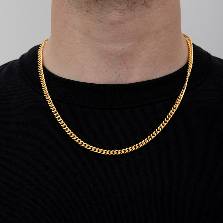 Curb Necklace Gold