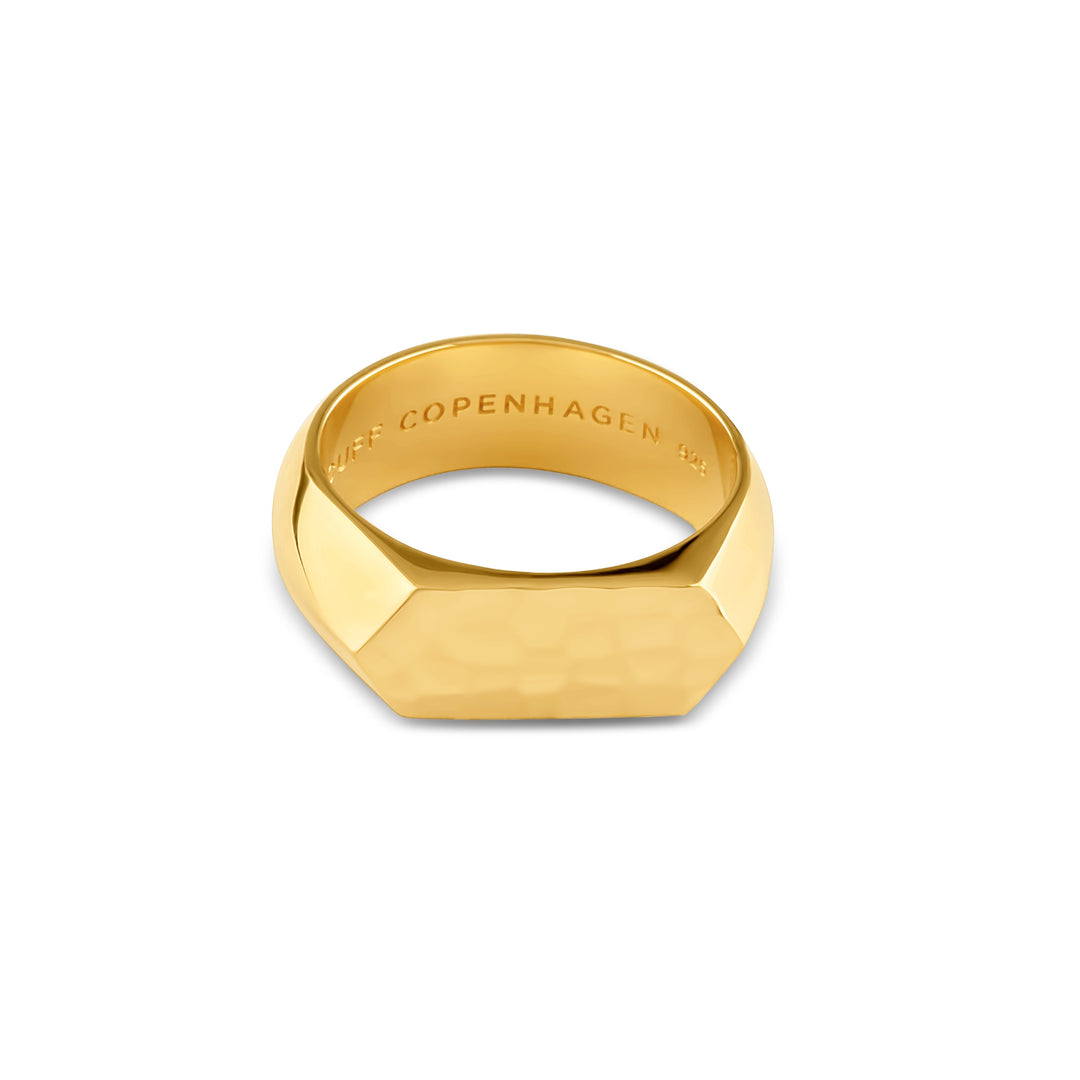 Drew Signet Ring Gold