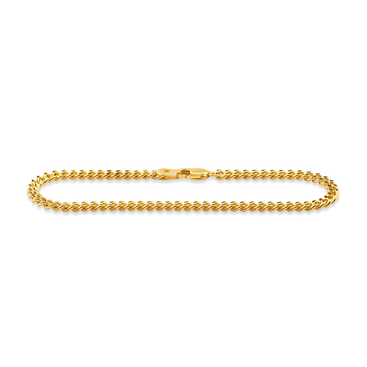 Curb Bracelet S Gold
