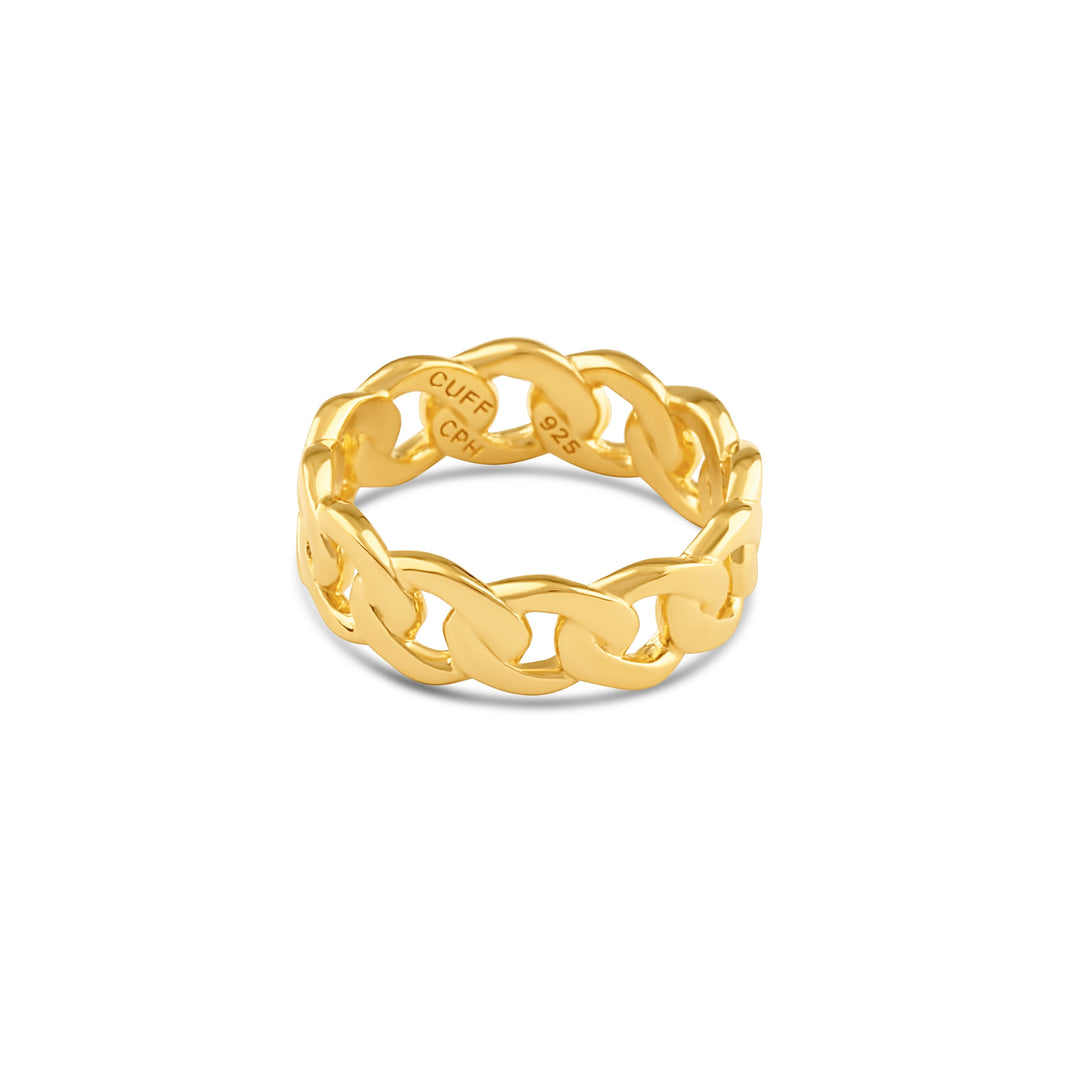 Curb Ring Gold