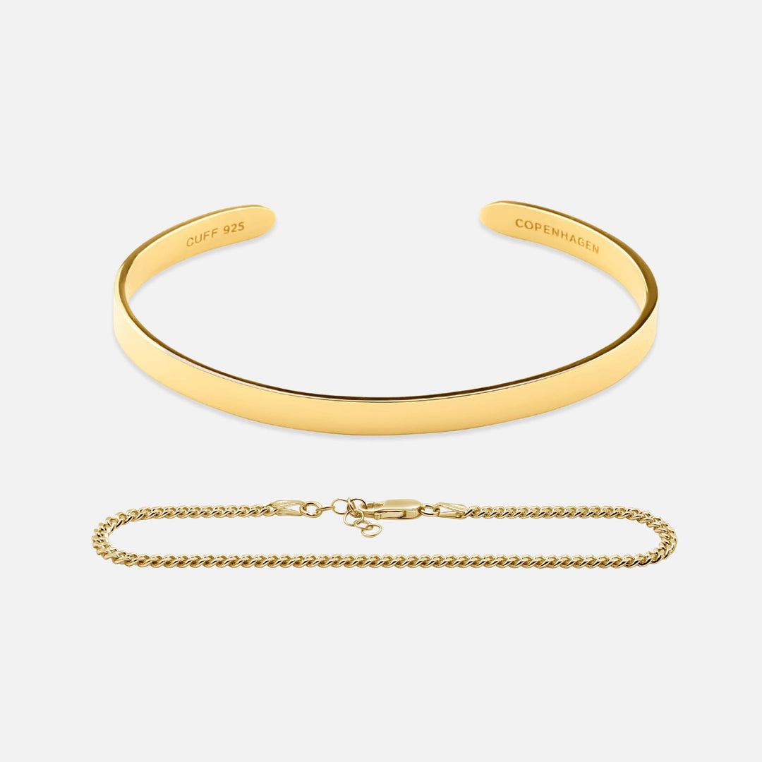 Blair + Curb Set Gold