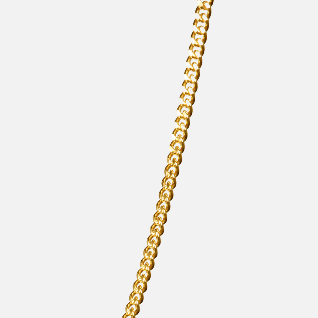 Curb Necklace Gold