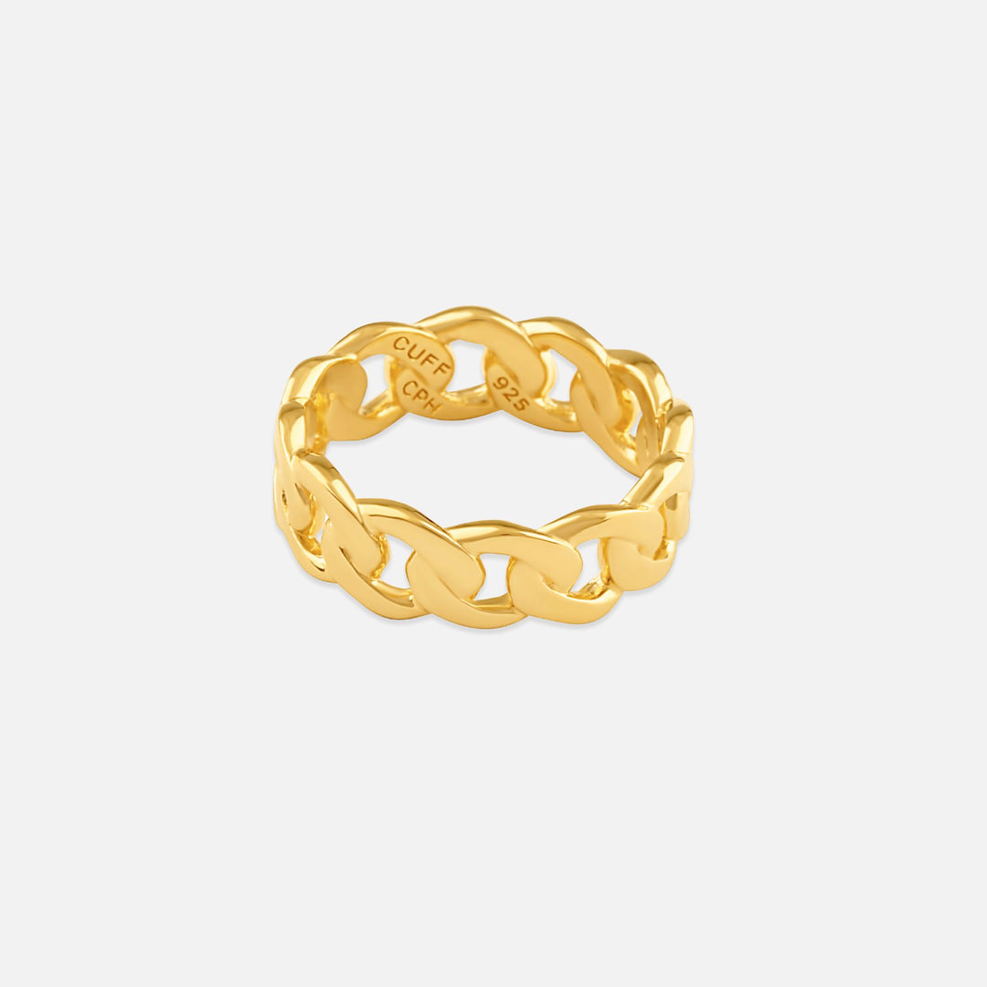 Curb Ring Gold