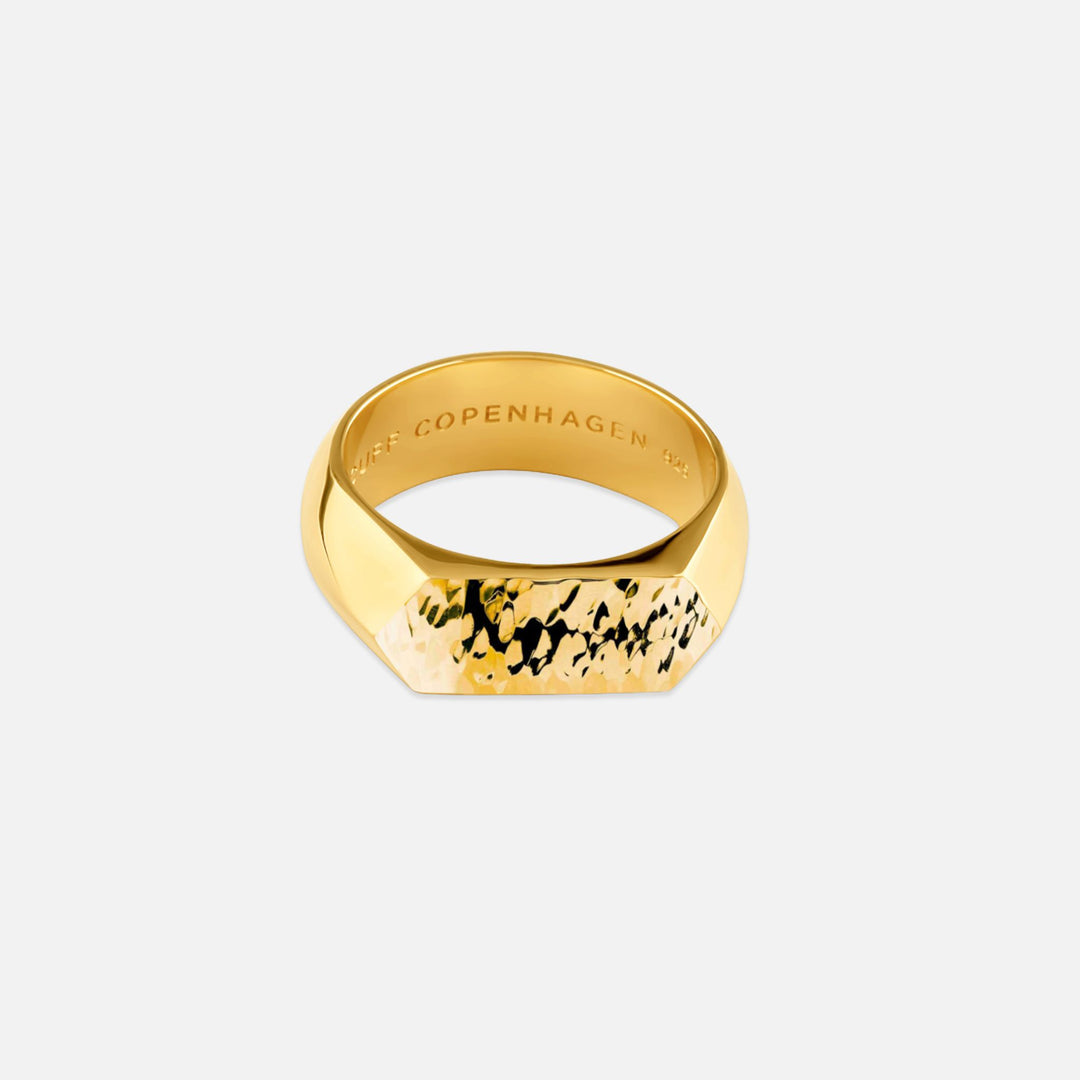 Drew Signet Ring Gold