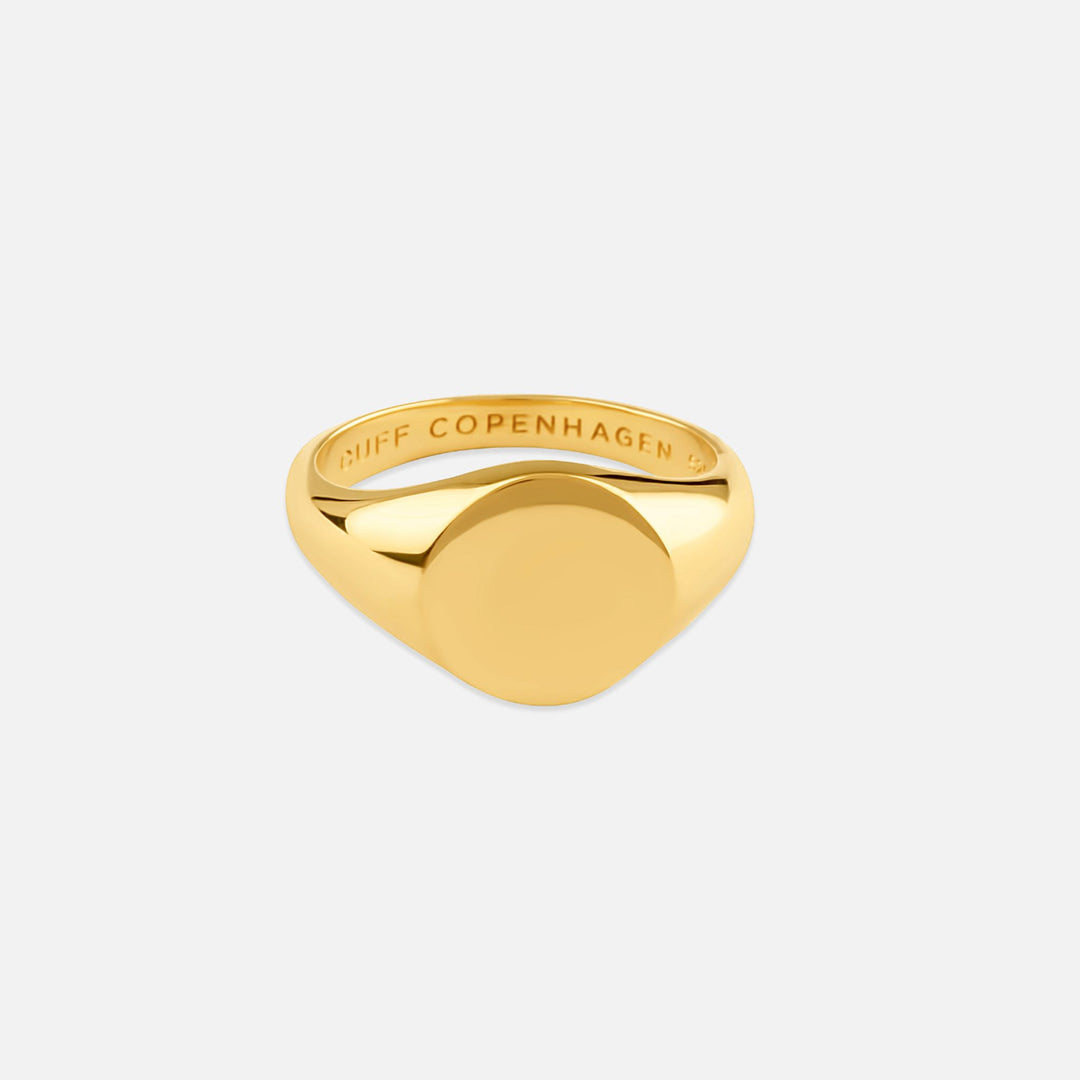 Ellery Signet Ring Gold