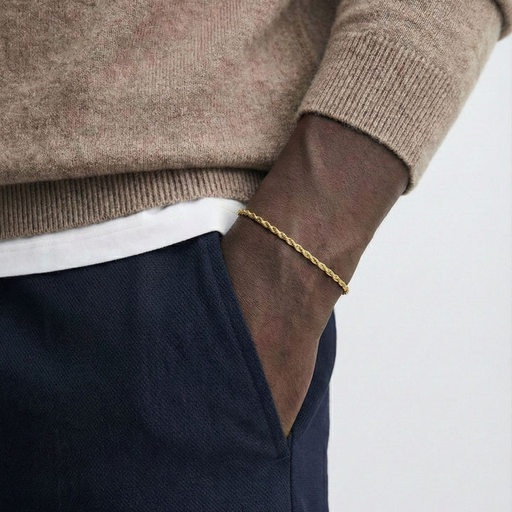 Rope Bracelet Gold