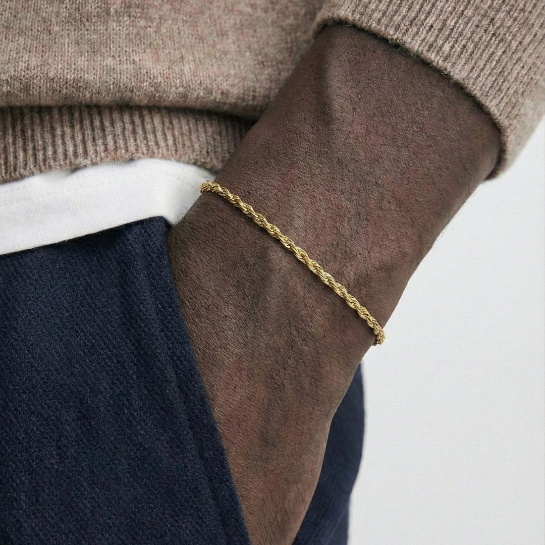 Rope Bracelet Gold