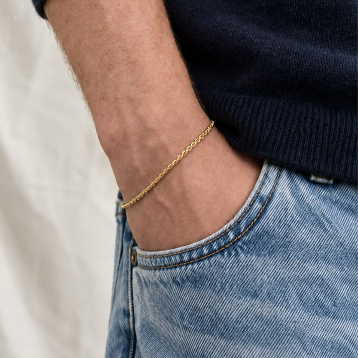 Rope Bracelet Gold
