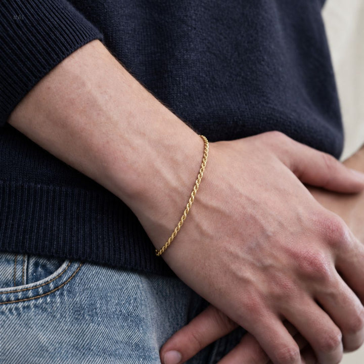Rope Bracelet Gold