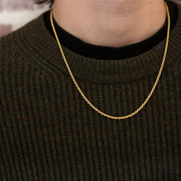 Rope Necklace Gold