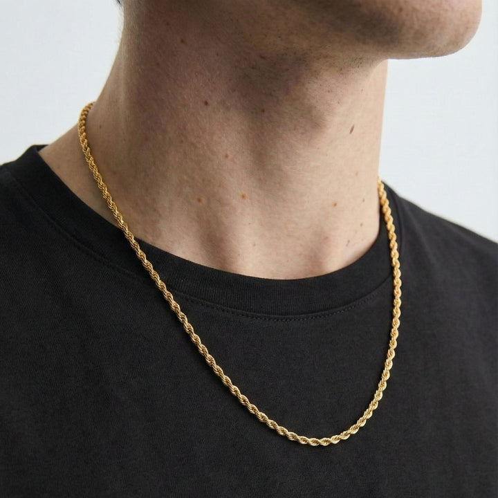 Rope Necklace Gold