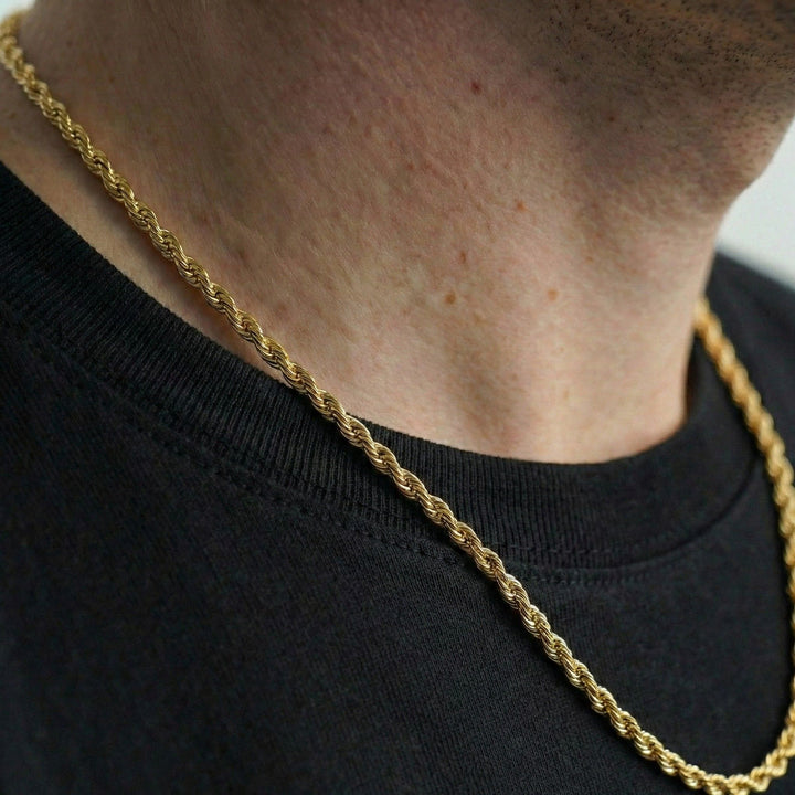 Rope Necklace Gold